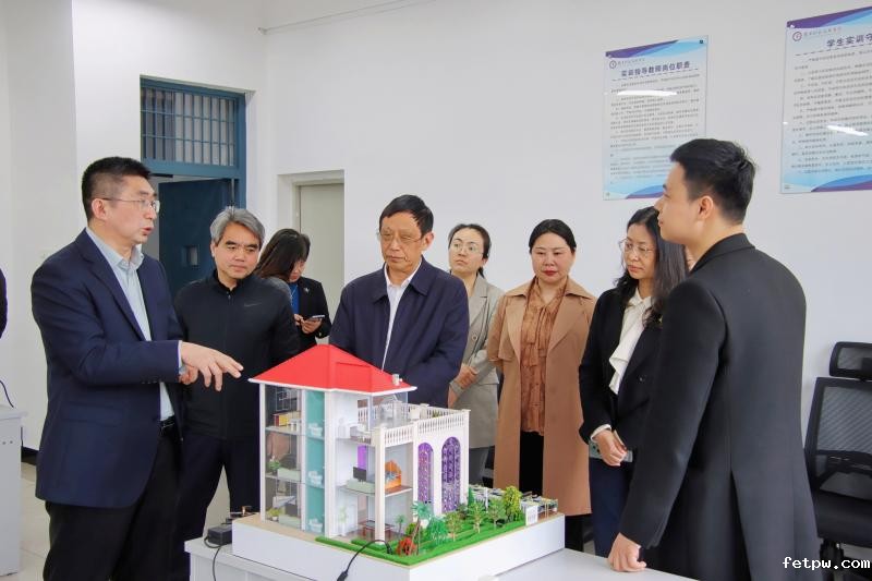 市人大常委会常委会副主任徐双文率队来我院调研